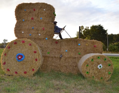 décorations pour le comice de Lavardin