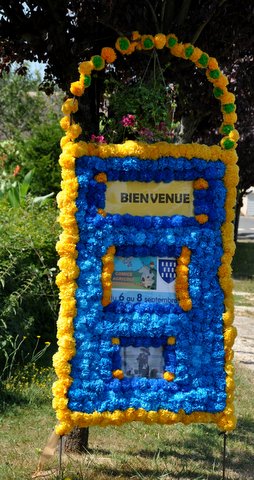 décorations pour le comice de Lavardin