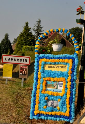 décorations pour le comice de Lavardin