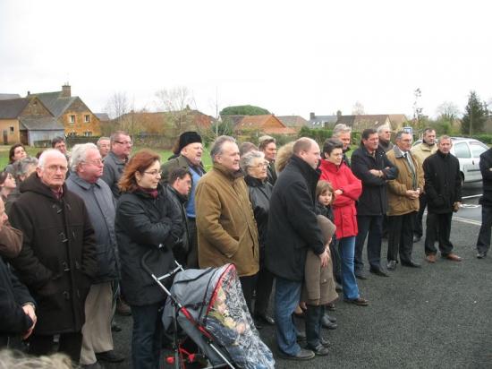 Inauguration de la nouvelle mairie de Lavardin le 28 novembre 2009.