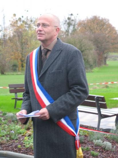 Inauguration de la nouvelle mairie de Lavardin le 28 novembre 2009.