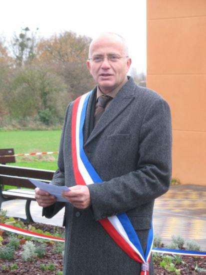 Inauguration de la nouvelle mairie de Lavardin le 28 novembre 2009.