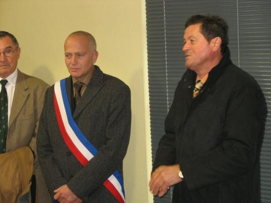 Inauguration de la nouvelle mairie de Lavardin le 28 novembre 2009.